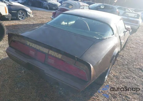 1979 Pontiac Trans-Am from USA, damaged, VIN 2W87K9L199248